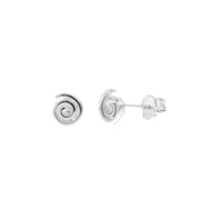 925 Sterling Silver Vortex Earrings