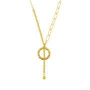 Collana in Argento 925 con anello pendente