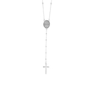 Collana in Argento 925  pendente croce con zirconi  in argento 925