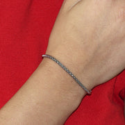 Bracciale in Argento 925 giro ad intreccio