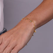 Bracciale in Argento 925 con simboli pendenti