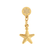 Metal pendant with hanging star