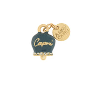 Metal pendant with Capri lucky bell