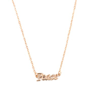 Metal Necklace - 3540680