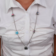 Collana in Metallo con borsette