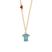 Metal necklace with Napoli shirt