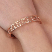 Bracciale in Metallo con scritta  PRINCESS