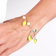 Bracciale in Metallo con limoni