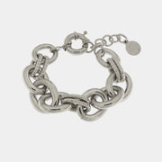 Bracciale in Metallo con catene intrecciate